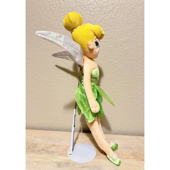 Disney Tinker Bell 22" Plush Stuffed Doll Fairies Tink Peter Pan - Picture 4 of 5